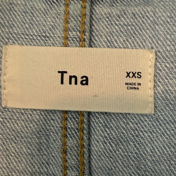 TNA Denim Longline Jacket - Picture 4 of 10